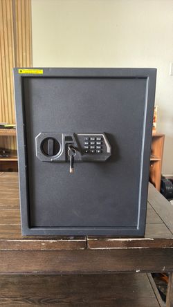 Large 3.4 Cu. Ft. Digital Home Safe – Keys Included