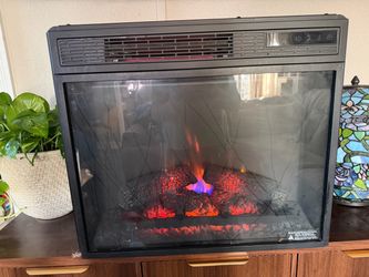 🔥 Chimenea Eléctrica / Electric Fireplace Heater – $78
