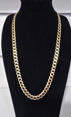 10KT Curb Link Chain