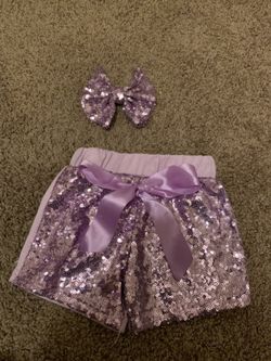 Glitter shorts and now