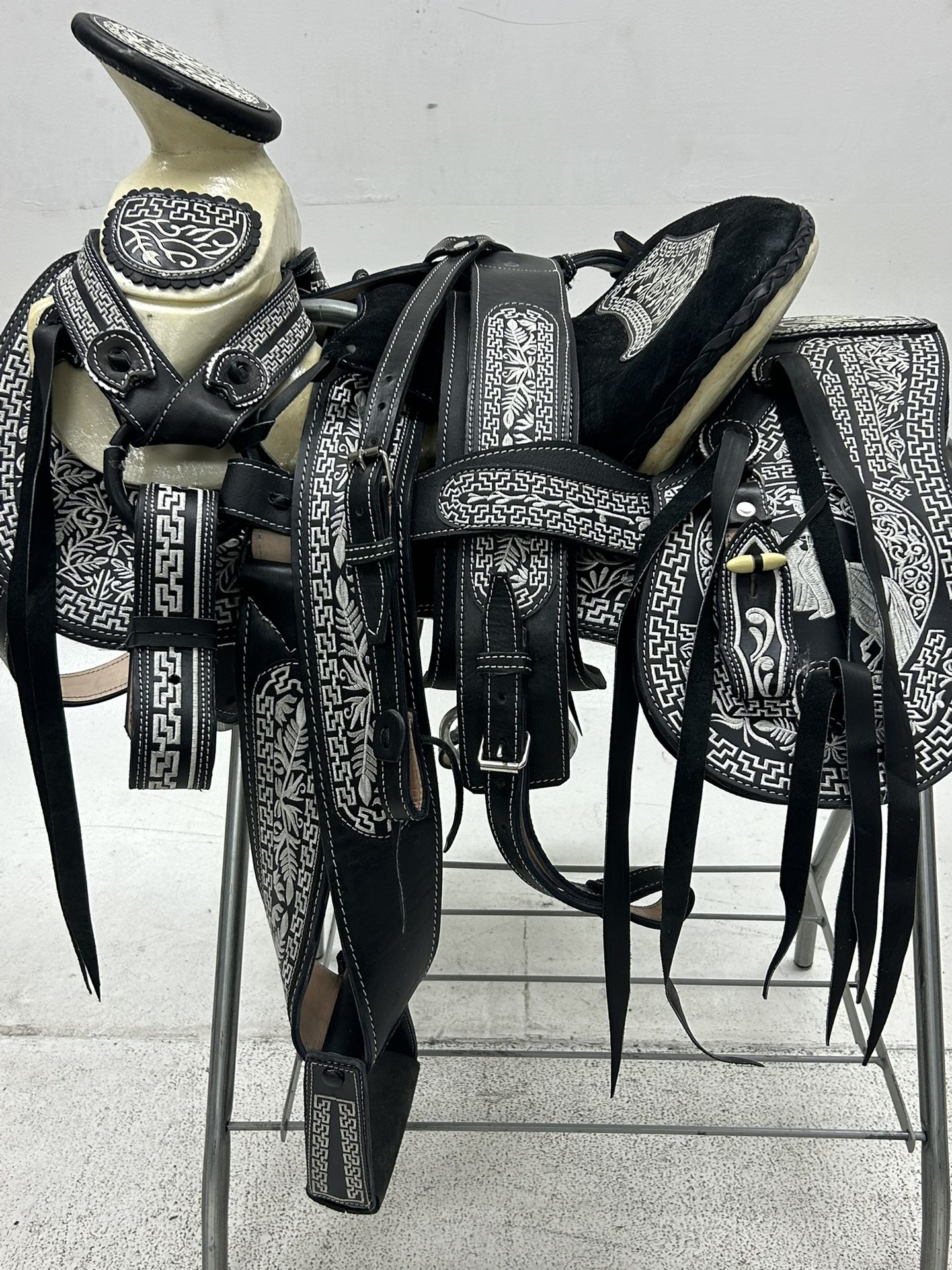 Monturas charras para caballos π 100% piel De la mejor calidad garantizada