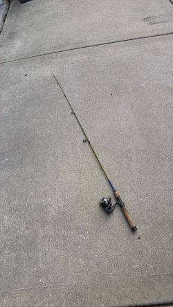 Rod and reel w/line