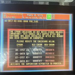 Why My Machine Say This