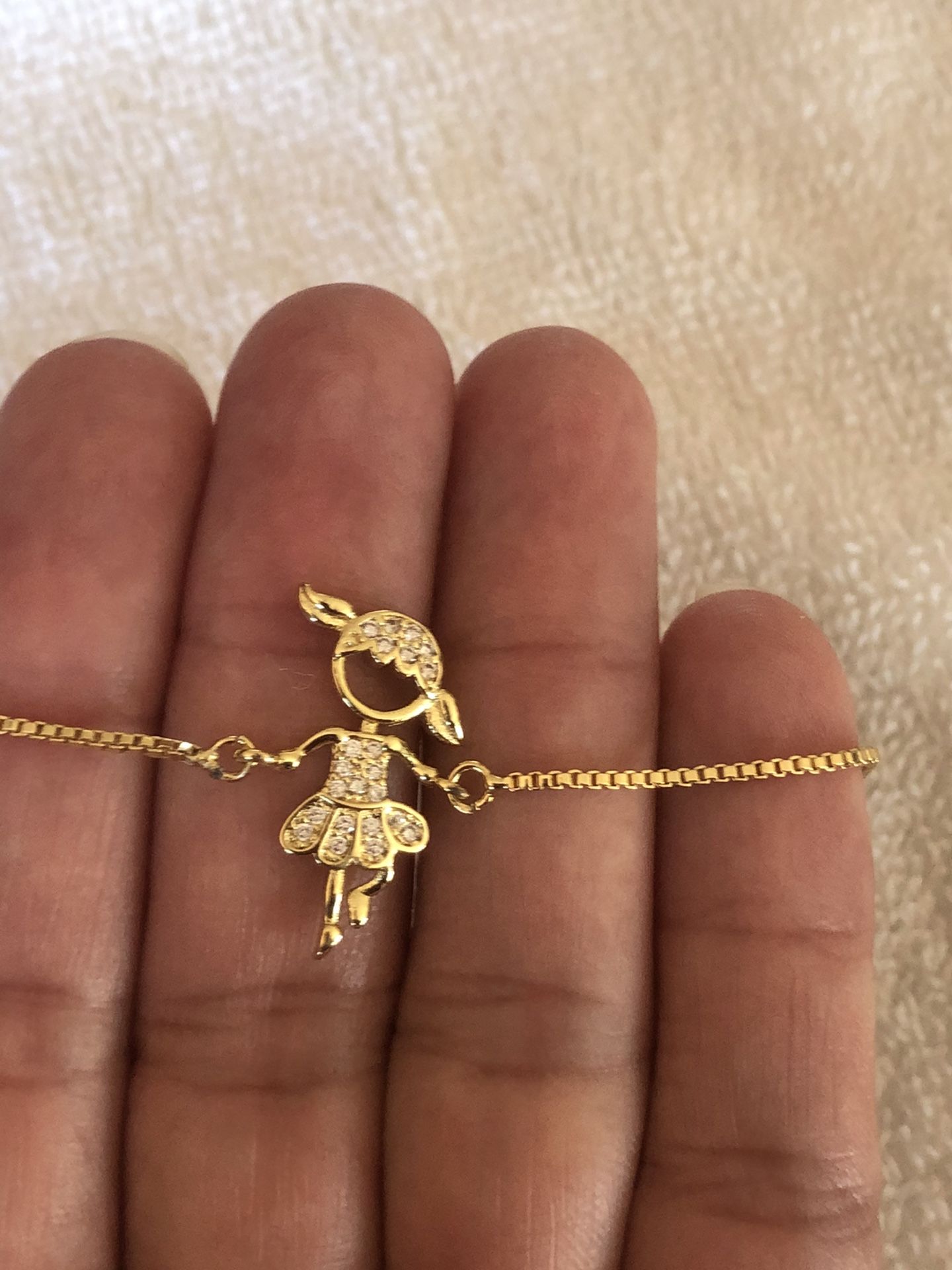 Bracelet Girl charm