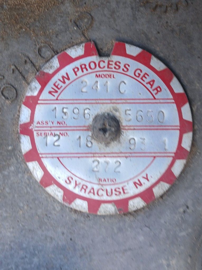 Transfer Case New Process 241C