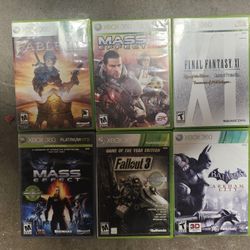Xbox 360 Video Games - Variety Of Games - $10 Each