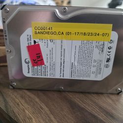 This is a Seagate Barracuda 7200.9, 500GB SATA hard drive.