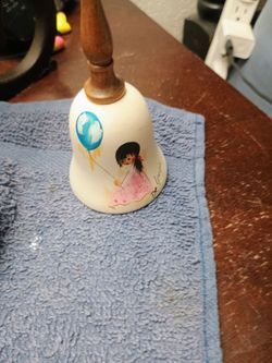 Degrazia porcelain bell