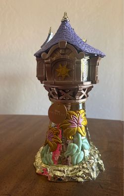 Princess Rapunzel tower candle holder