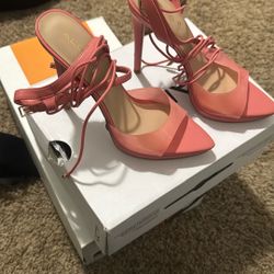 Pink Stiletto Heels