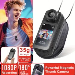 HD 1080p Body Camera Safety Capture Trips Events Rides E-bike Scooter