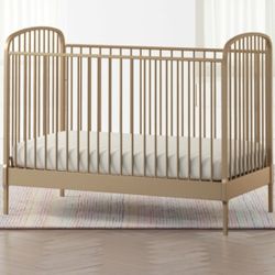 Larkin Gold Metal Crib 