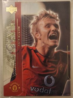 David Beckham Upper Deck Cards (Read Description)