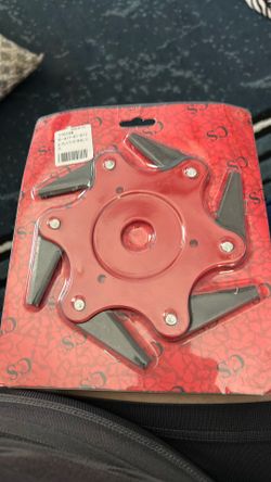 6-Blade Steel Brush Cutter Head, Universal Weed Eater Metal Blades