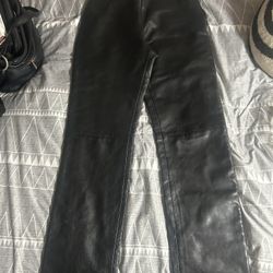 Hugo Buscati Leather Pants