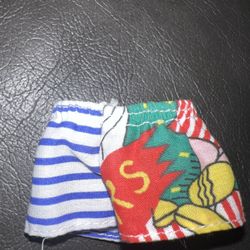 Vintage Barbie Doll Shorts 