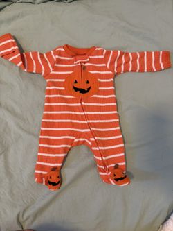 Pumpkin Newborn Onesie 