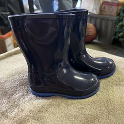 Blue Rain Boots 5c