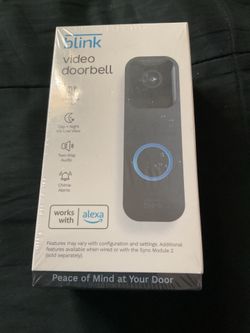 Brand New Blink Door Bell Camera $50