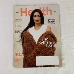 Health Rosario Dawson “Shares How She’s Making” Issue March 2021 Magazine 