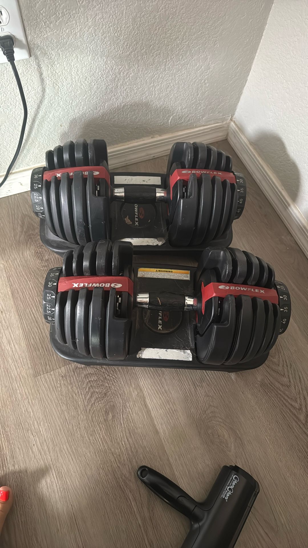 Bow flex Adjustable Weight Set