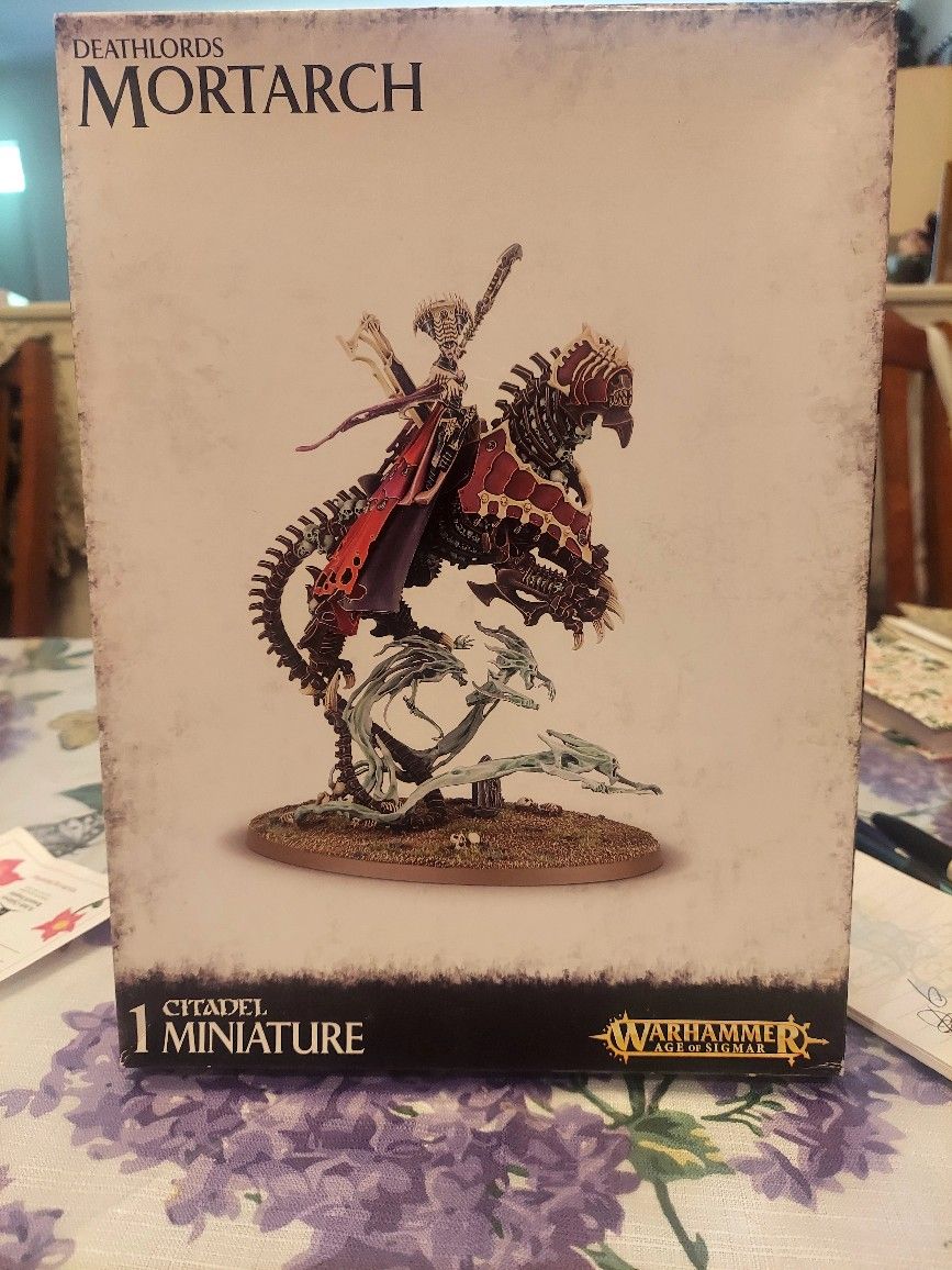 Warhammer: Age of Sigmar Deathlords Mortarch Model Kit