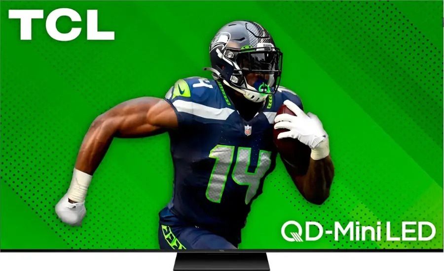 TCL 85-Inch QM7 QLED 4K Smart QD-Mini LED TV with Google TV (85QM751G, 2024 Model) Dolby Vision IQ, Dolby Atmos, HDR, Game Accelerator up to 240Hz, Vo