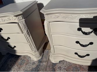 furniture -Solid wood nightstand set delivery available for fee