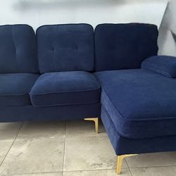 Blue Sofa 