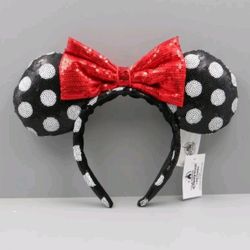 New Disney Parks Minnie Polk-a-dot Ears
