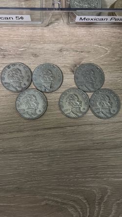 Cinco Pesos Coins