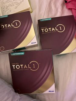 Total one contact lenses