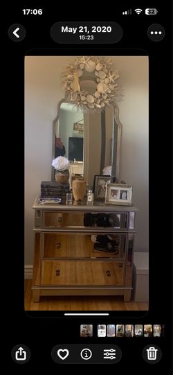 Pier one mirrored dresser