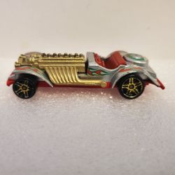 2009 Hot Wheels Holiday Hot Rods Sweet 16 Metallic Gold Walmart Exclusive