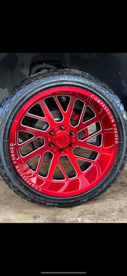 22x12 Axe forged wheels special