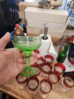 Vintage  Glasses Sorbet 