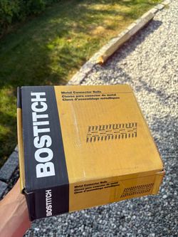 Bostitch Metal Connector Nails Box