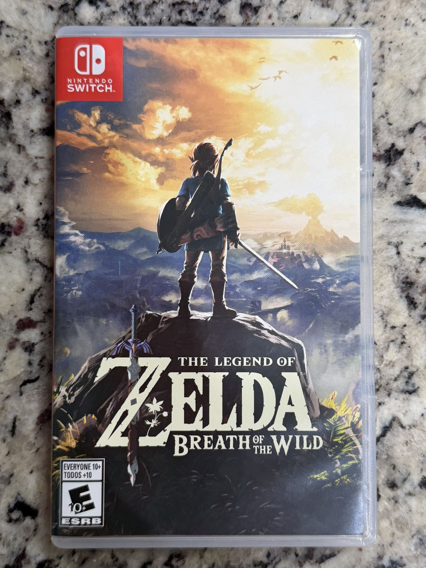 The Legend of Zelda Breath of the Wild Nintendo Switch 