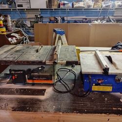 Máster Cut 7 Inch portable Tile Saw +Table Saw 8 Inch