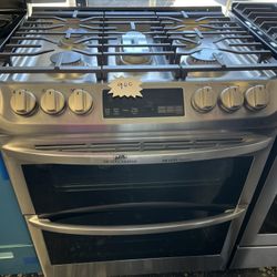 🚨🚨 LG Double Oven Slide In Gas Stove Stainless Steel 🚨🚨