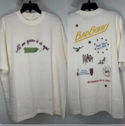 Bad Bunny “No Me Quiero Ir de Aquí” Shirt - Medium