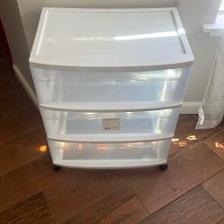 Medium- Small 3 Drawer Cart 