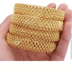 24K Plated Luxury Bangle Bracelet