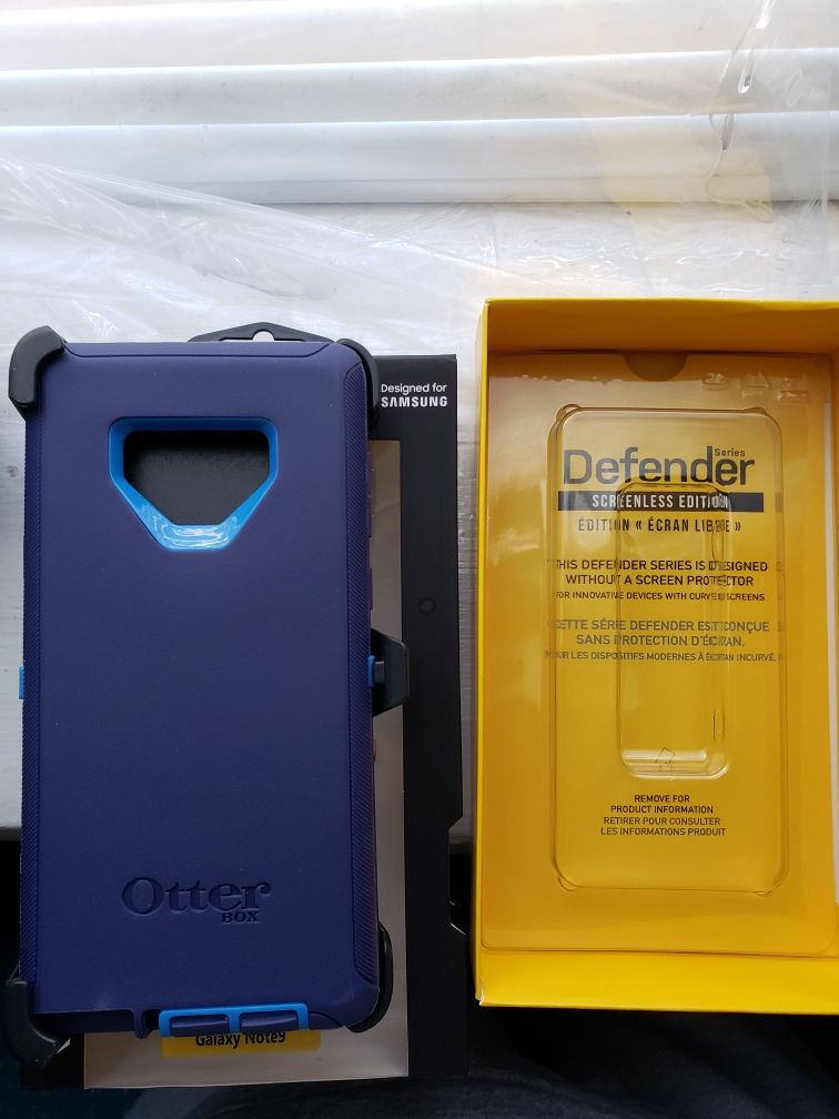 Galaxy note 9 otterbox defender case New