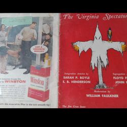 1957 Virginia University Magazine  Vintage 