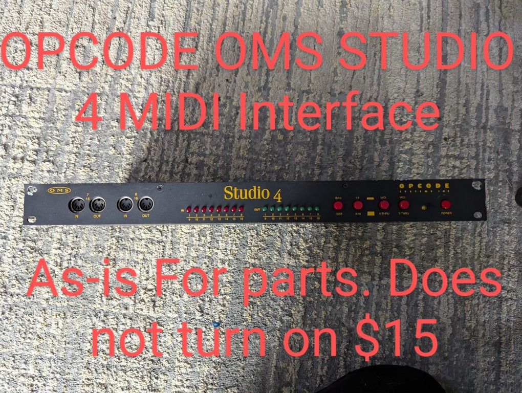 opcode studio 4 midi interface