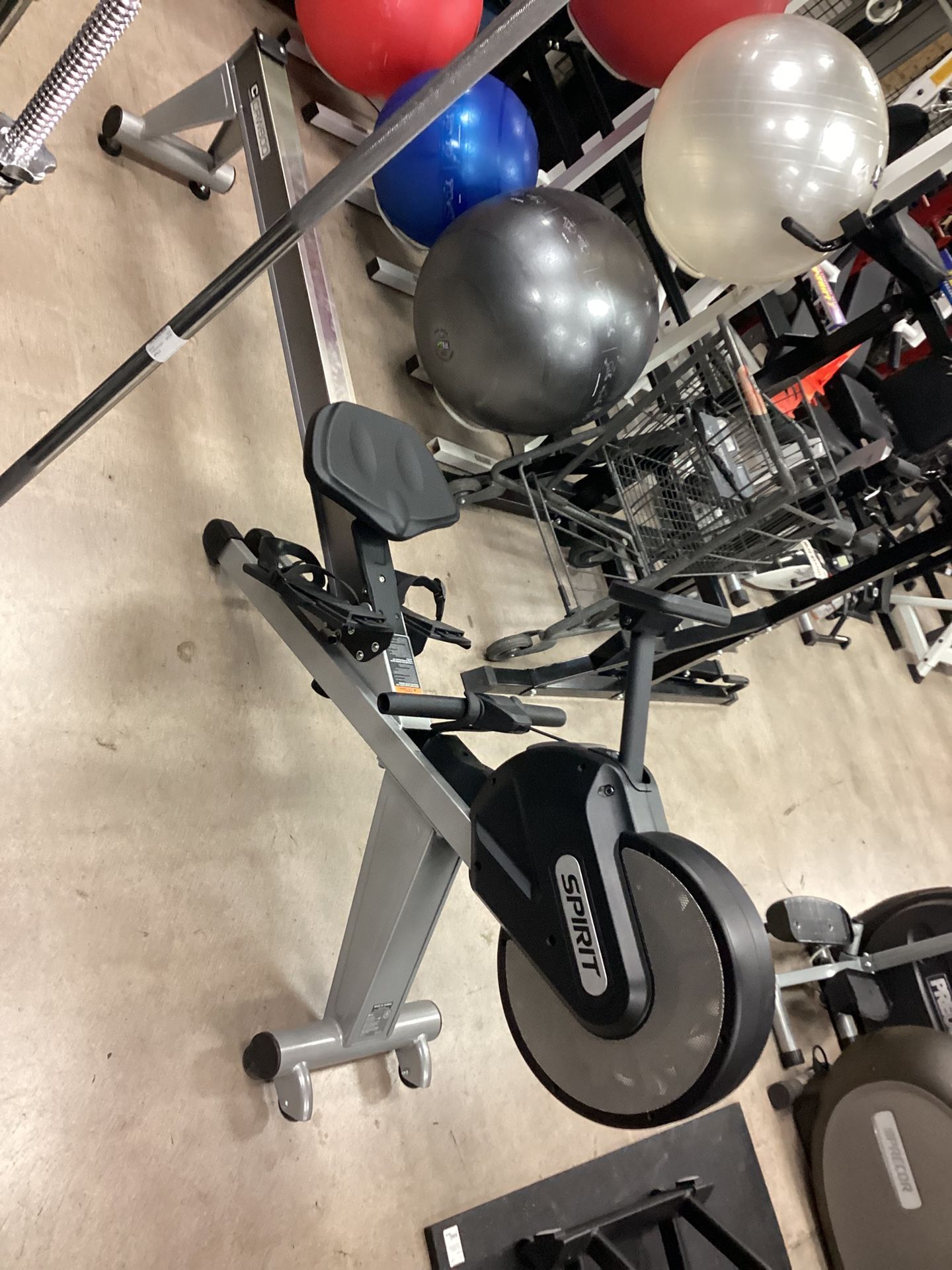 Used Spirit CRW800 Commercial Rower (Read Description)