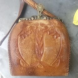Leather Purse From 1920's