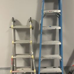 6’ & 15’ A Frame & Multi Position Ladders 