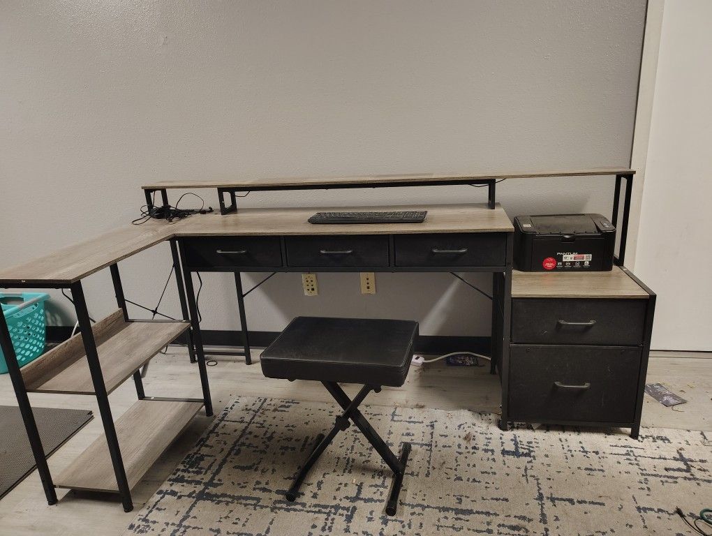 RGB LED Computer/Office Desk